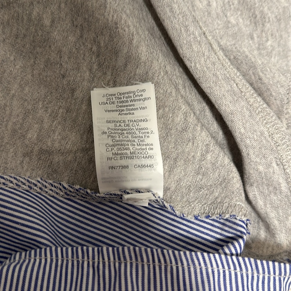 J Crew Striped Shell/Tank - Picture 5 of 5
